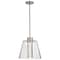 Nuvo Aura, 12 Inch LED Pendant, Brushed Nickel, K9 Bubble Crystal, 3000K CCT 62/2192 - alternate 4